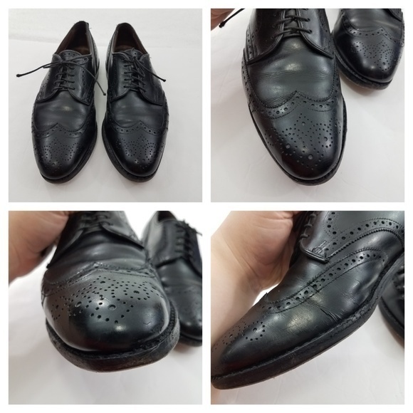 Allen Edmonds Concord Oxford Size‎ 8.5 D Black Mens